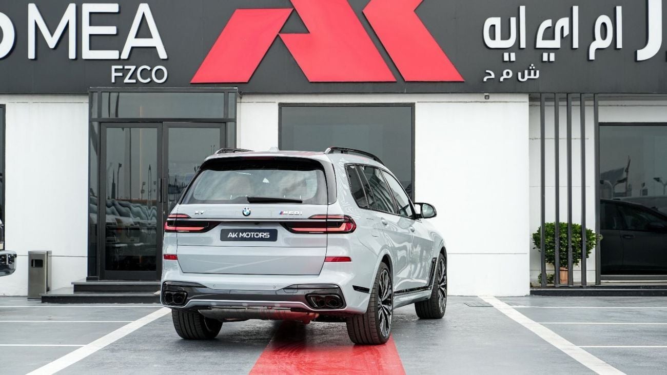 BMW X7 M60i xDrive M-Sport Pro V8 Brooklyn Grey Metallic 2026 MY Export Only