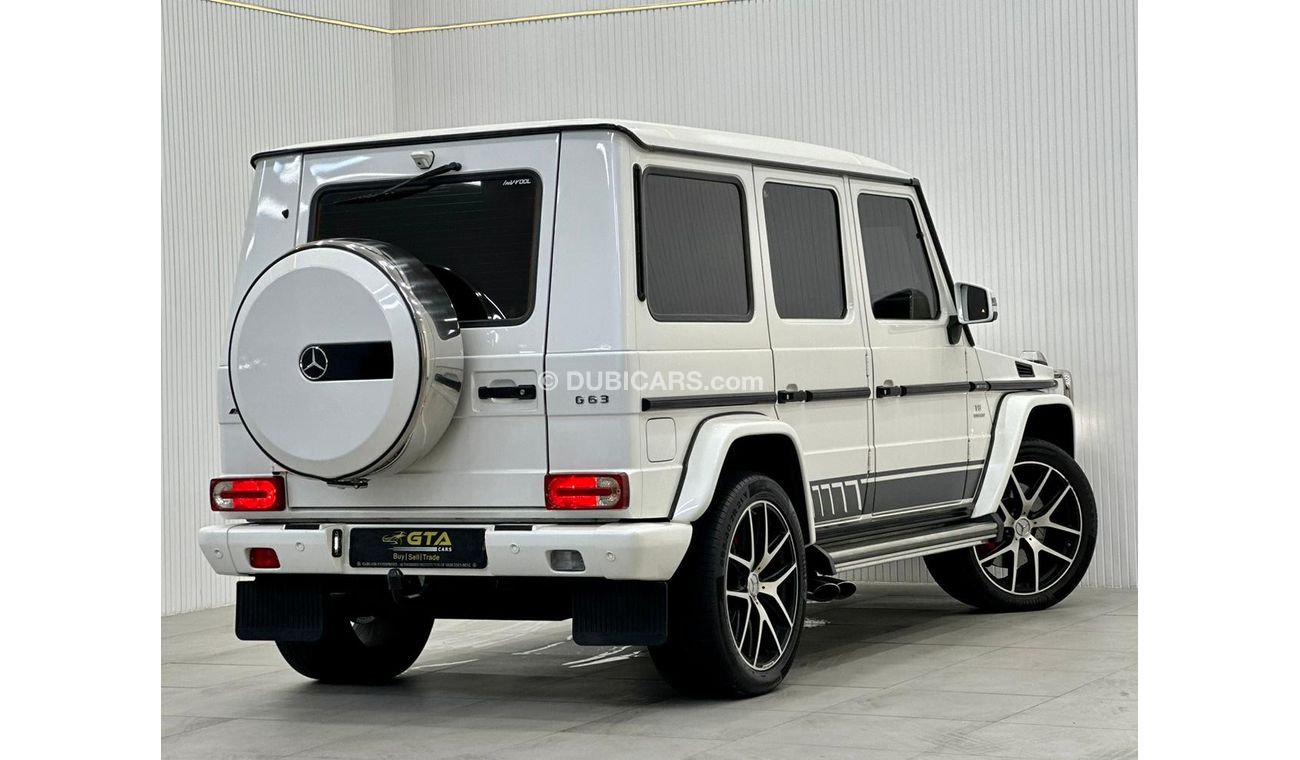 Mercedes-Benz G 63 AMG 2016 Mercedes-Benz G63 AMG 463 Edition, Warranty, Mercedes Service History, Low Mileage, GCC