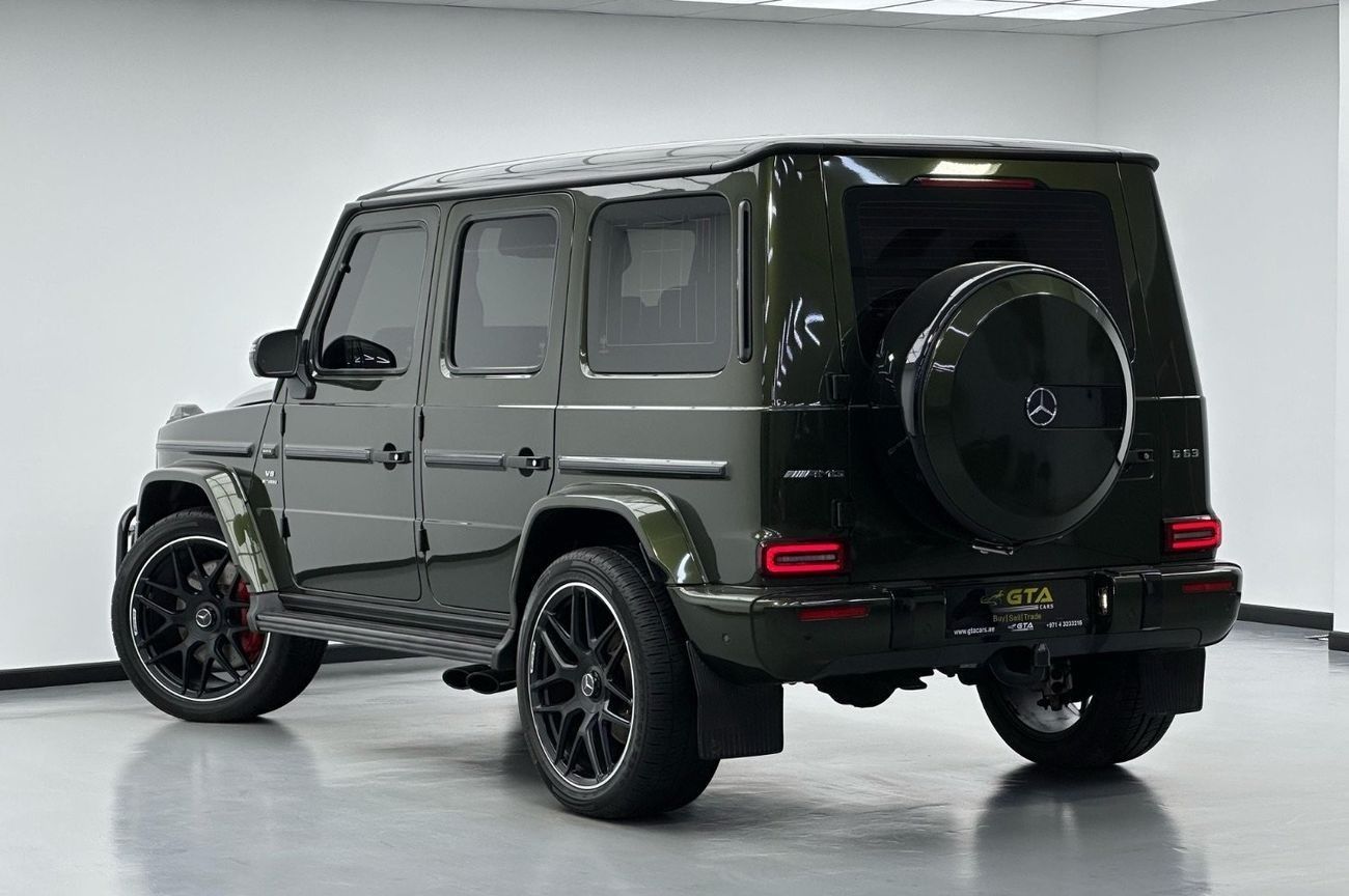 Mercedes-Benz G 63 AMG Std 4.0L 2021 Mercedes Benz G63 AMG G Manufaktur, July 2026 Mercedes Warranty, FASH, GCC