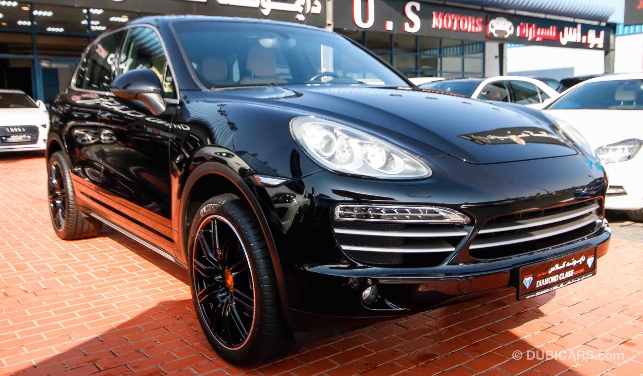 Porsche Cayenne With Cayenne turbo badge