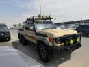Toyota Land Cruiser 70 Toyota pickup 70 series RHD diesel golden colour