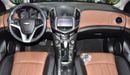 شيفروليه كروز EXCELLENT DEAL for our Chevrolet Cruze LT ( 2016 Model ) in Black Color GCC Specs