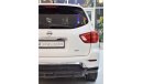 Nissan Pathfinder S EXCELLENT DEAL for our Nissan Pathfinder 4WD ( 2018 Model! ) in White Color! GCC Specs