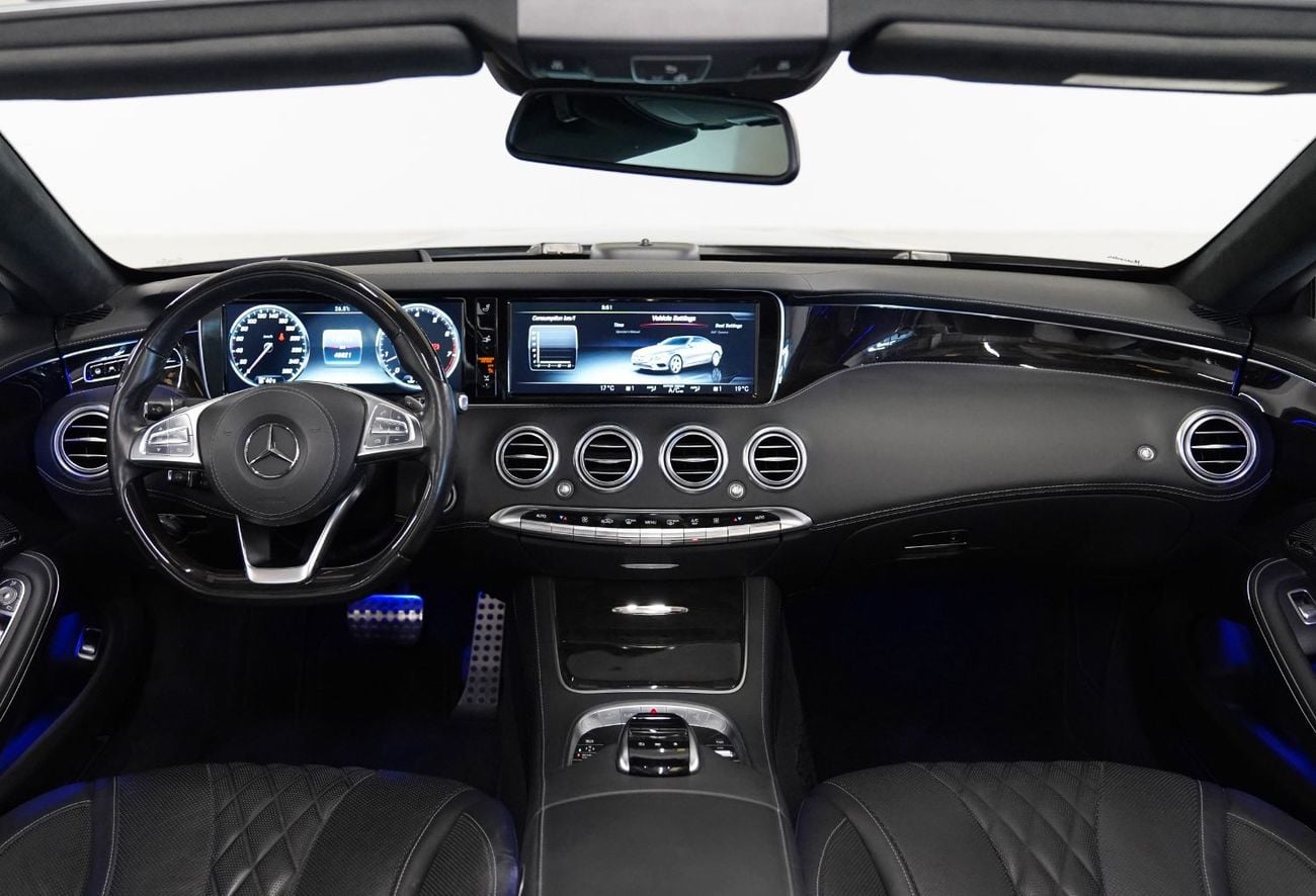 مرسيدس بنز S 550 2018 Mercedes Benz S550 Cabriolet, Warranty, 6 Button, Fully Loaded, Low Kms, 449 HP