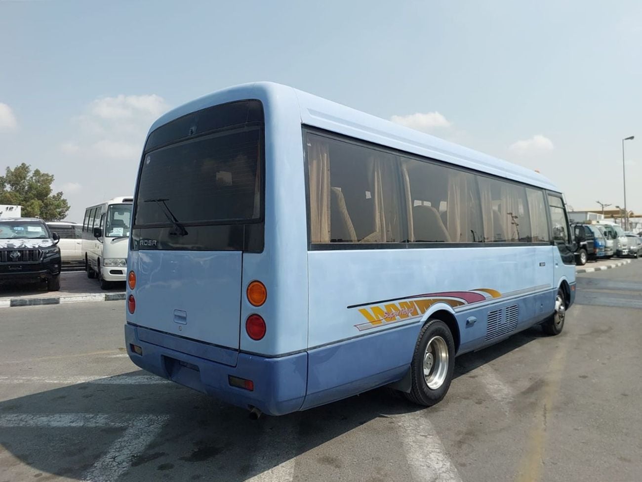 Mitsubishi Rosa (RAMADAN OFFER) MITSUBISHI ROSA BUS RHD 1998 MODEL 4.9 L DIESEL MANUAL(PM00434)