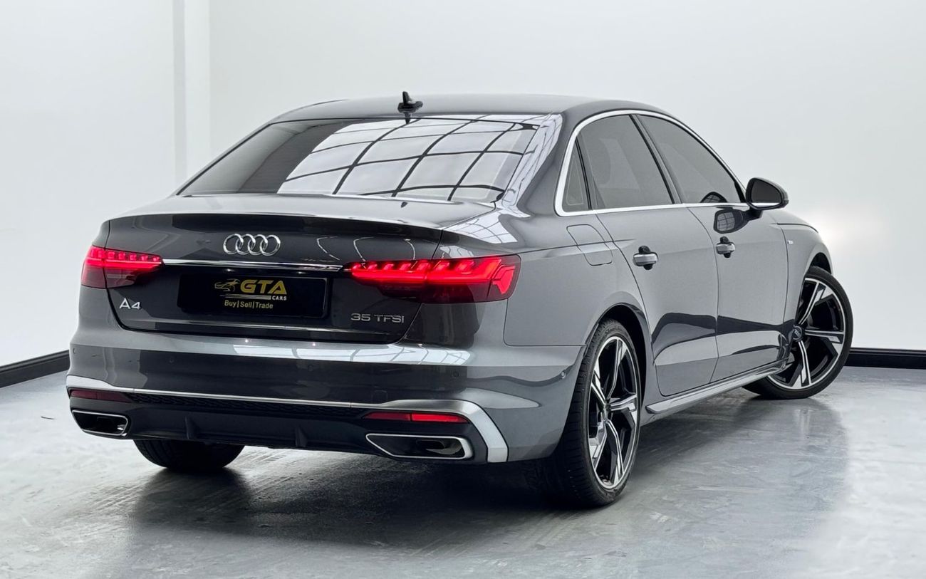 Audi A4 35 TFSI S Line 2.0L 2023 Audi A4 35 TFSI S-line, 2027 Full Audi Warranty + Service Contract, Excelle