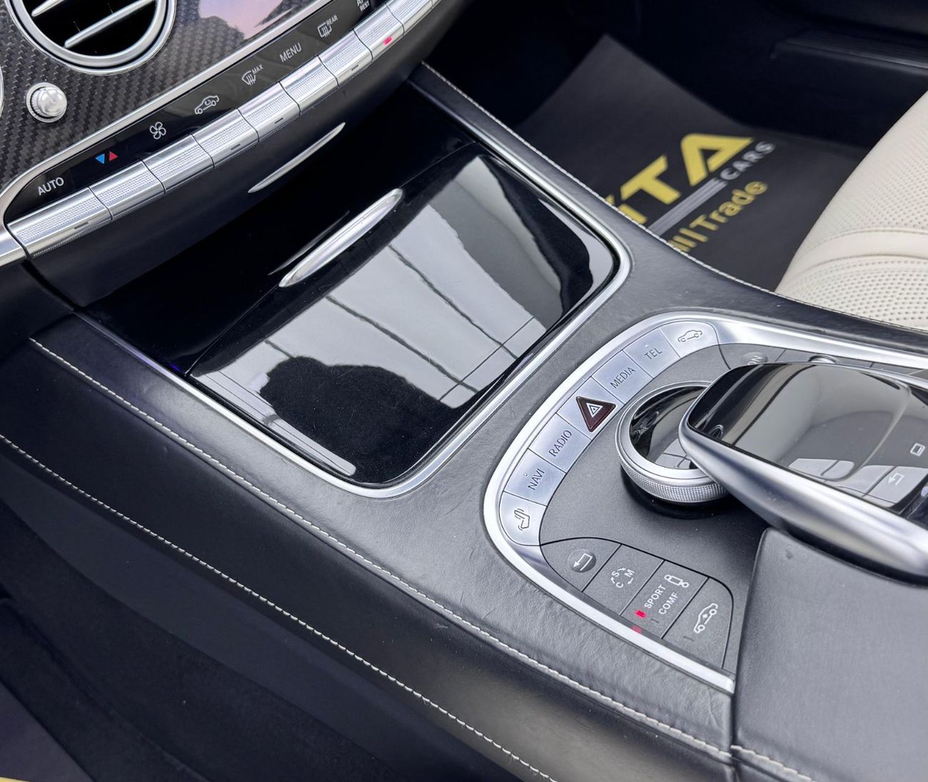 Mercedes-Benz S 63 AMG Std 5.5L 2015 Mercedes-AMG S 63 4MATIC L, Fully Loaded, Service History, GCC