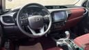 Toyota Hilux 2.7L V4  4*4 Automatic • Black Rims & Red Interior