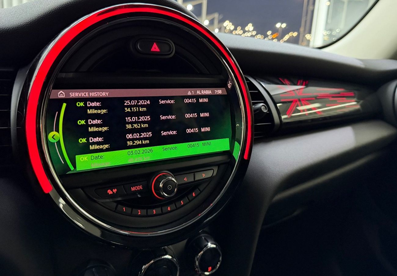 ميني كوبر إس GCC .. FSH .. Perfect condition .. Original paint