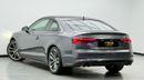 Audi S5 TFSI quattro 3.0L 2018 Audi S5 TFSI Quattro, 2025 Audi Service Pack, Full Audi Service History, GCC