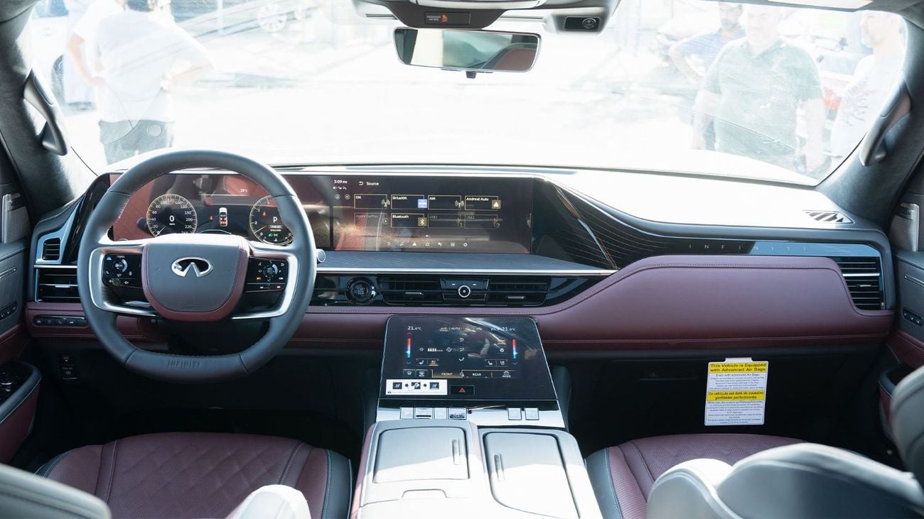 Infiniti QX80 2026 Infiniti QX80 Autograph with Captain Seat (Gray-Red)