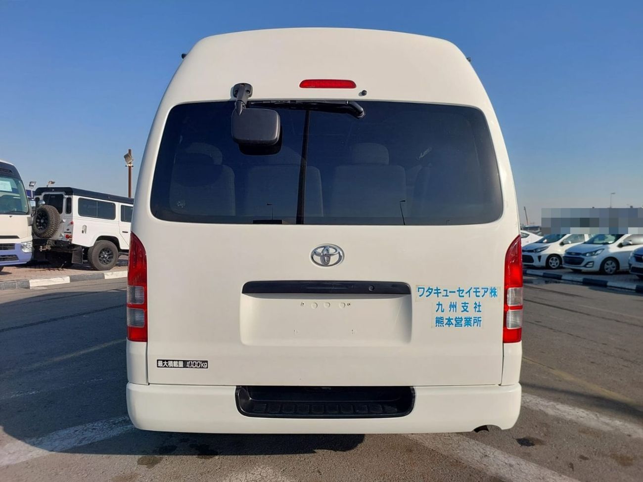 تويوتا هاياس TOYOTA HIACE COMMUTER VAN RHD 2015 MODEL 3.0 L DIESEL AUTOMATIC(PM16486)