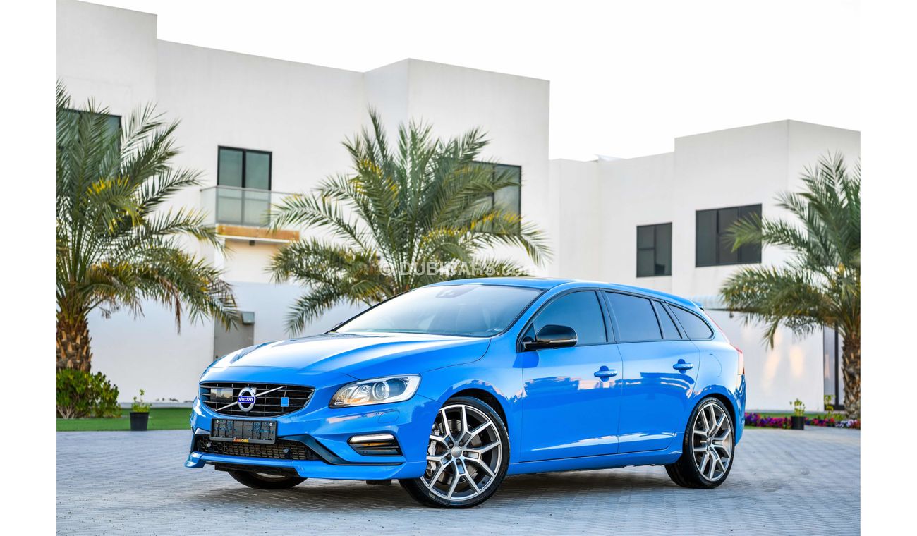 Volvo V60 Polestar Strait 6 345bhp AWD - 2 Years Warranty!  AED 1,840 per month - 0% Downpayment