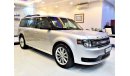 فورد فليكس ONLY 88000KM! AMAZING Ford Flex 2014 Model!! in Silver Color! GCC Specs