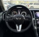 إنفينيتي Q50 LUXE خالية من الحوادث - خليجية - 3.0 تيربو - كاملة المواصفات - بحالة ممتازة من الداخل والخارج