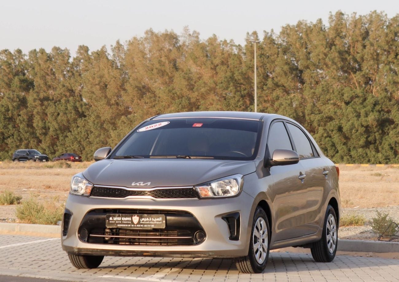 Kia Pegas Std 1.4L kia pegas 1.4L 2022 GCC accident free, in excellent condition 437 P.M