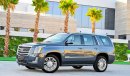 Cadillac Escalade | 3,915 P.M  | 0% Downpayment | Amazing Condition!