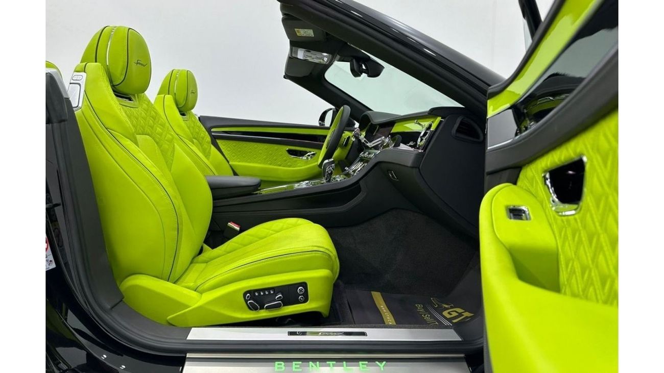 بنتلي كونتيننتال جي تي سي 2023 Bentley Continental GTC Speed, Warranty, Full Service History, Full Options, Euro Specs