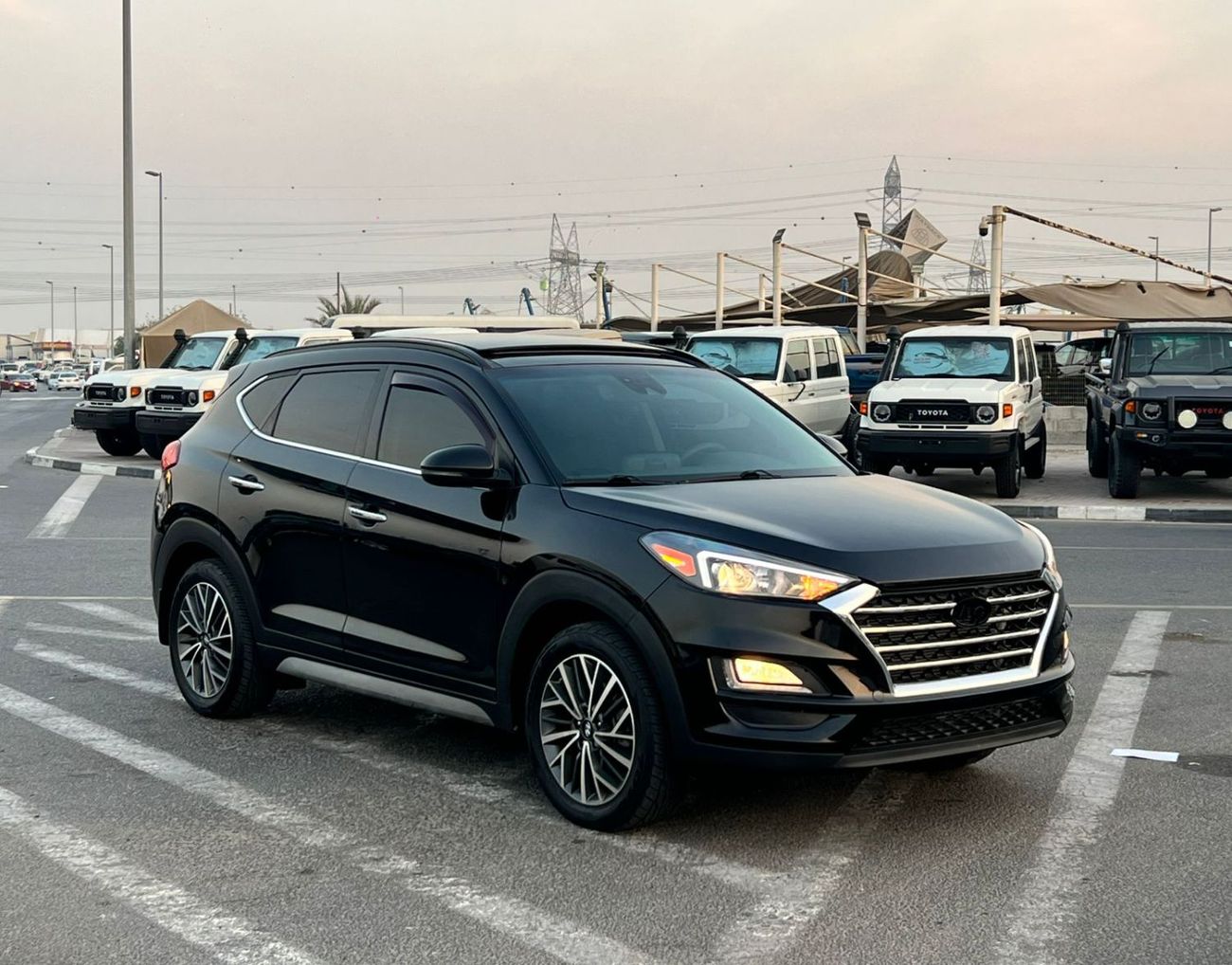 هيونداي توسون 2021  Hyundai Tucson Full Option - 2.4L  V4 - AWD 4x4 -Panoramic View - 360* 5 CAM -Leather seat - 6