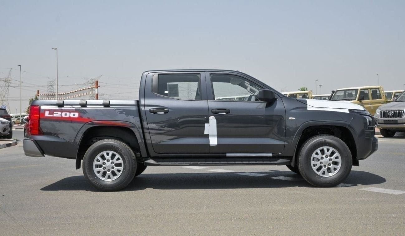 ميتسوبيشي L200 Brand New Mitsubishi L200 2.4L Petrol GLX| Grey/Black | M/T | Euro 5 | 4WD | 2024