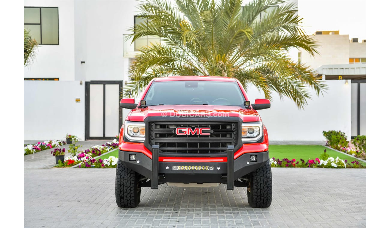 GMC Sierra MODIFIED - Agency Modified - Loaded - AED 1,841 PM! - 0% DP