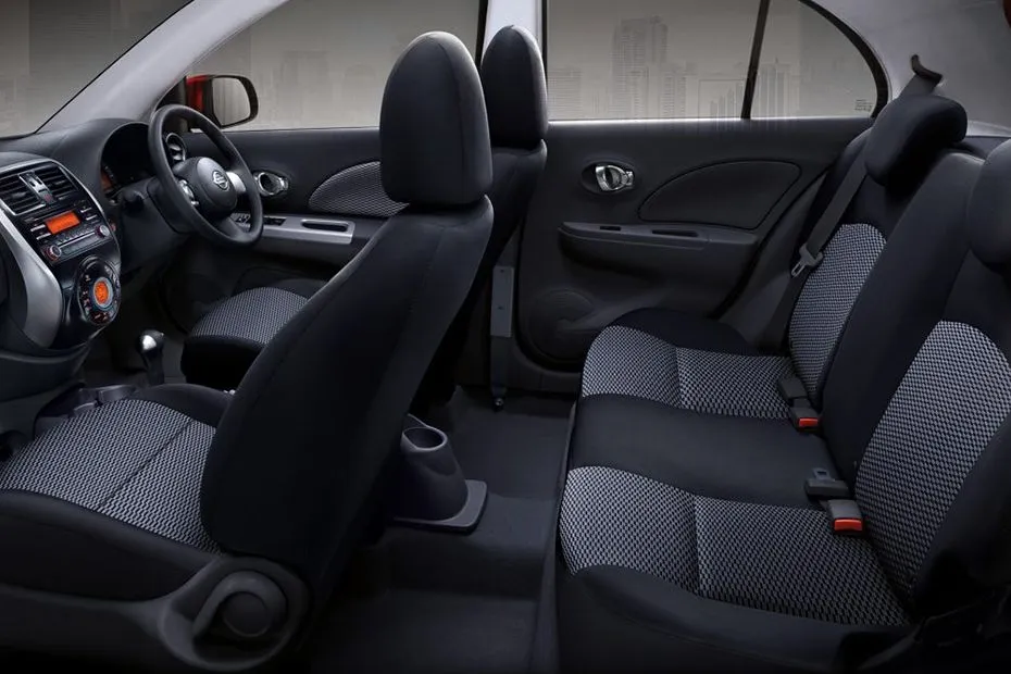 Nissan March interior - Seats