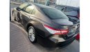 Toyota Camry 2020 GCC model, agency dye, brown color, beige interior, leather hatch, alloy wheels, mirror sensors