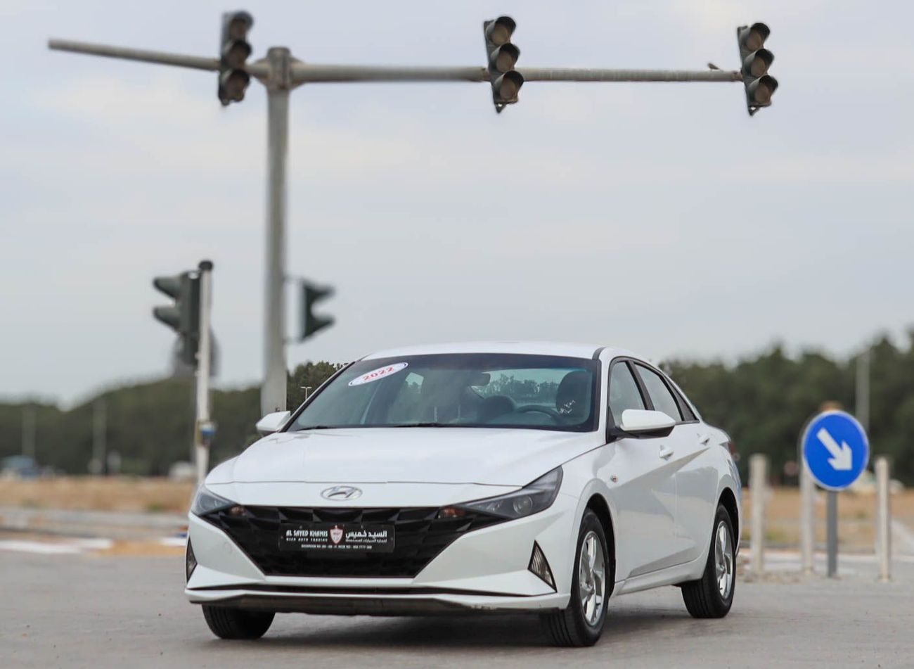 Hyundai Elantra Smart 1.6L Hyundai Elantra 2022 GCC 1.6 L accident-free,  in excellent condition, 706 P.M