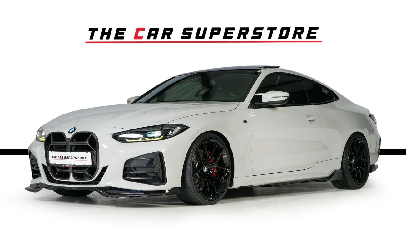 BMW 430i M Sport 2.0L GCC-Low Mileage-AGMC Full Service History Warranty & Service Contract-Aero Kit