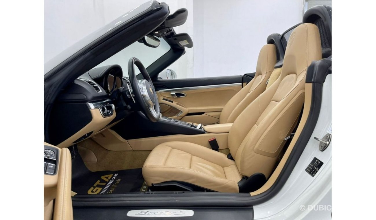 بورش بوكستر 718 2016 Porsche Boxster S Sport Chrono Package , Porsche Service History, Warranty, GCC