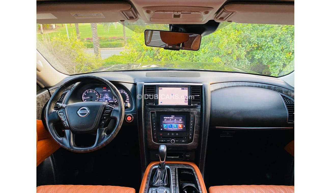 نيسان باترول SE بلاتينوم سيتي نيسان باترول بلاتينيوم 6 سليندر 2020 فل ابشن بحاله ممتازه بدون حوادث