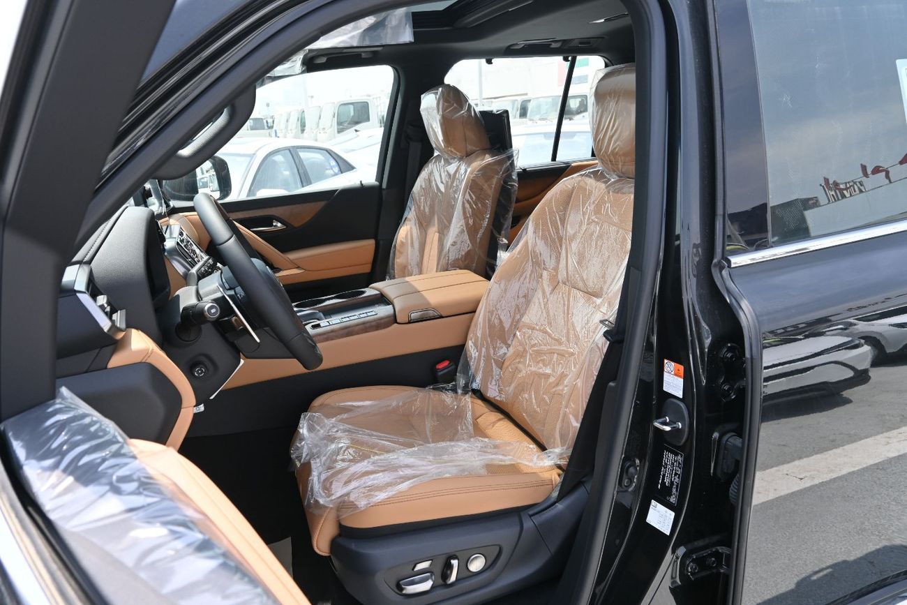 Lexus LX700h SIGNATURE 3.5L Twin-Turbo + Hybrid V6, Model 2026, Color Black inside Tan