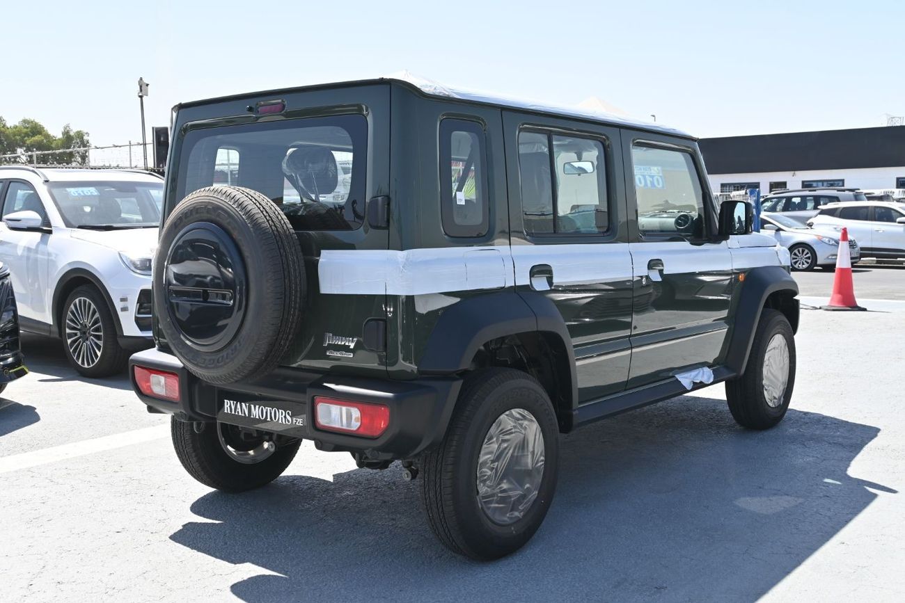 سوزوكي جيمني Suzuki Jimny GLX 1.5L (5-Doors) Petrol 4WD Color Jungle Green Model 2025