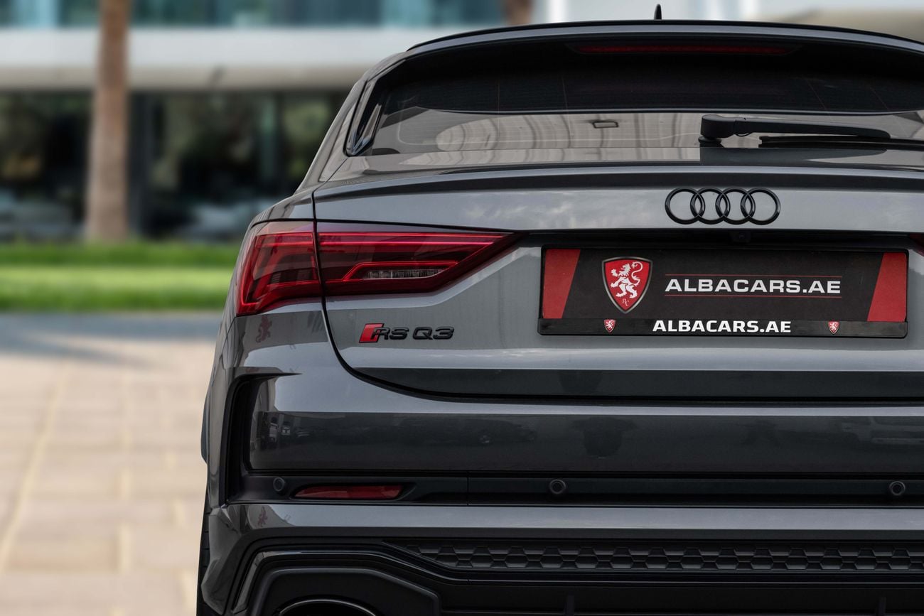 Audi RS Q3 RSQ3 Sportback | 5,288 P.M | 0% Downpayment | AUDI WARRANTY AND SERVICE CONTRACT!