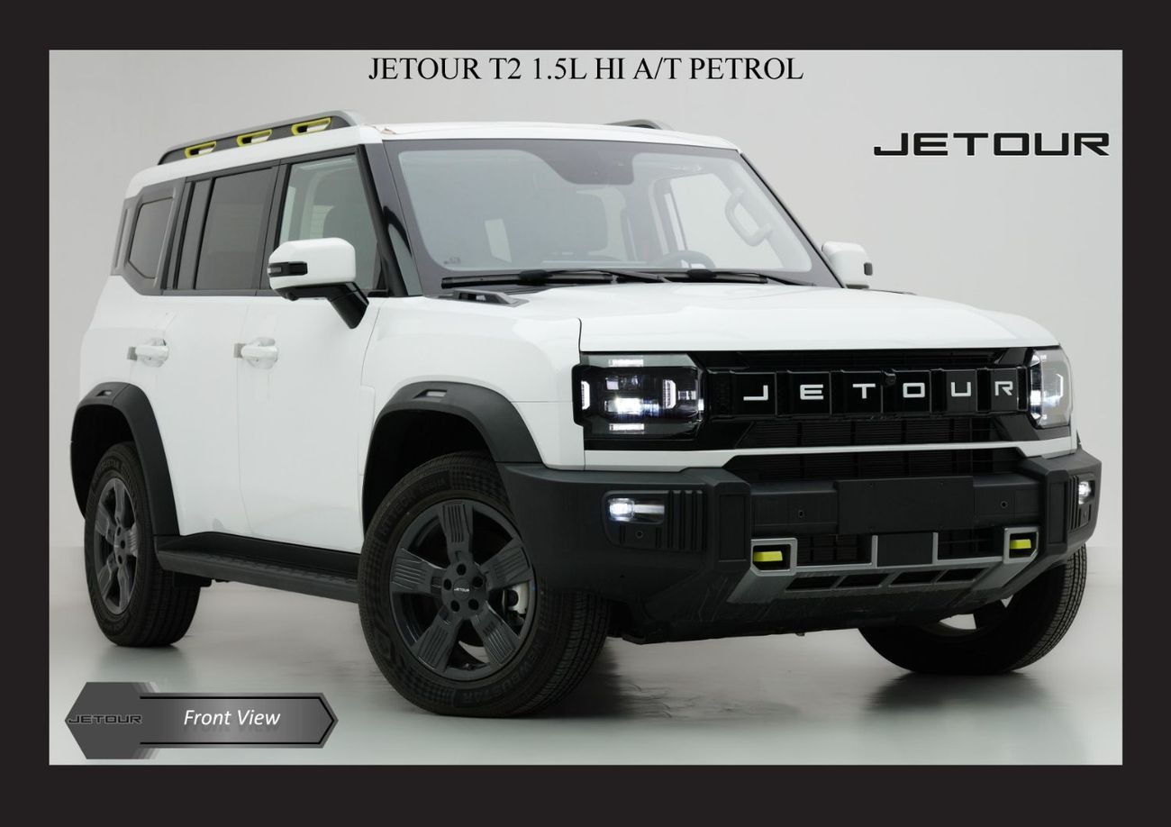 Jetour T2 Luxury Jetour T2 1.5 L Hi A/T Petrol 2025 Model GCC Specs(Export Only)