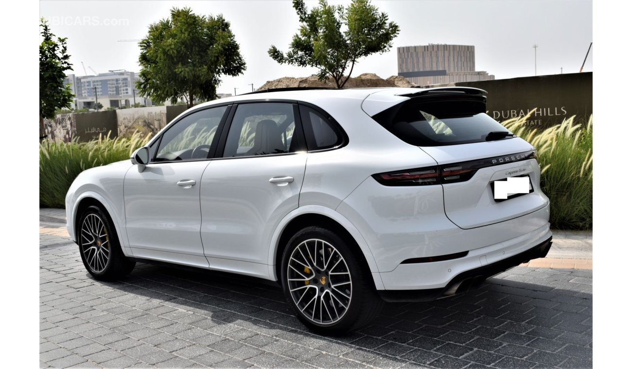 Porsche Cayenne Turbo 2018, GCC Spec, V8, SUV