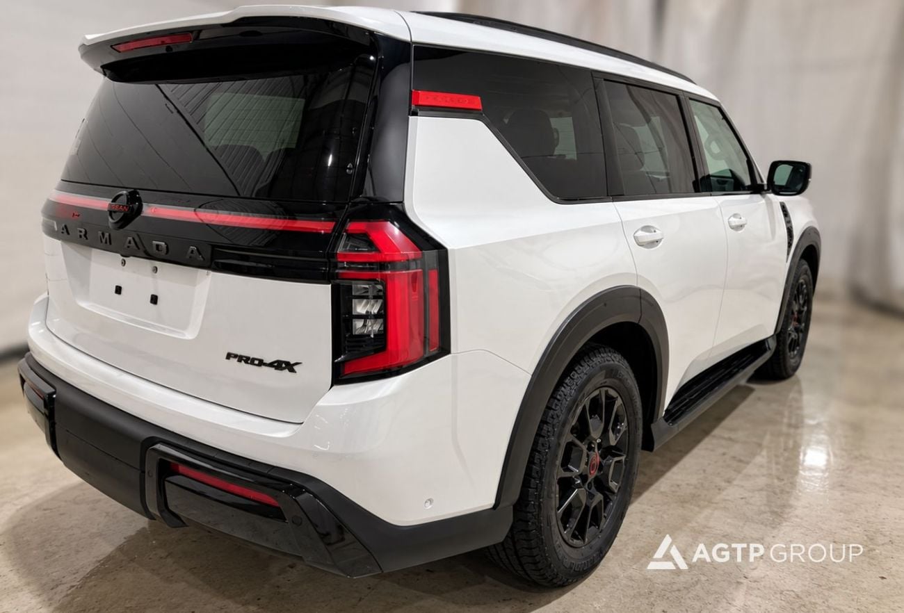Nissan Armada 3.5L V6 Twin-Turbo Petrol | FULL OPTION | 4WD | Automatic | Canadian Specs | White | EXPORT ONLY