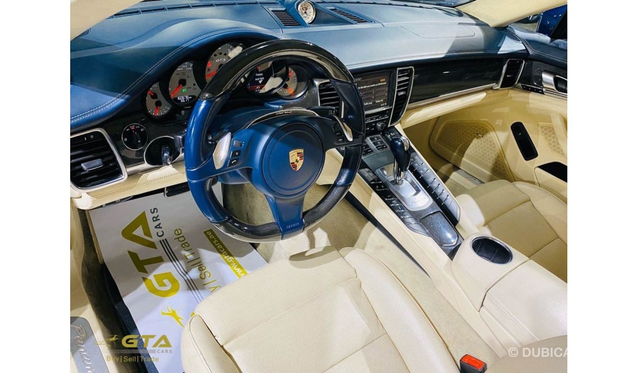 بورش باناميرا 2013 Porsche Panamera GTS, Service History, GCC