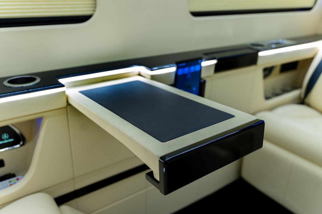 Mercedes Benz Sprinter  Built by Barugzai | 8-Seater VIP Interior | 2 Years Agency Warranty Service Contract