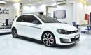 Volkswagen Golf GTI EXCELLENT DEAL for our Volkswagen GTi ( 2014 Model ) in White Color GCC Specs