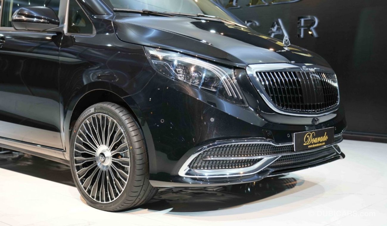 مرسيدس بنز V 300 Extra LWB - 4 Matic | Maybach Kit | New  | 2023 | Obsidian Black Metallic