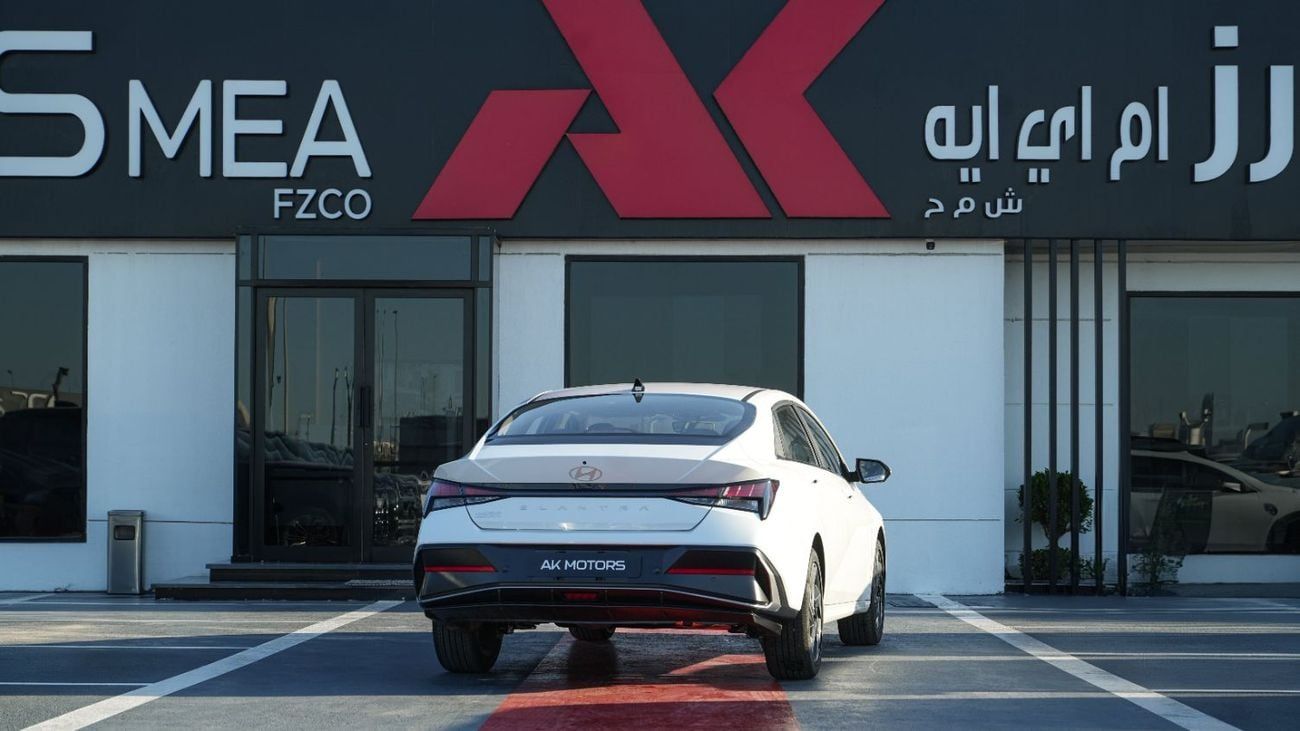 هيونداي إلانترا GLX 1.5L WHITE 2025MY EXPORT PRICE