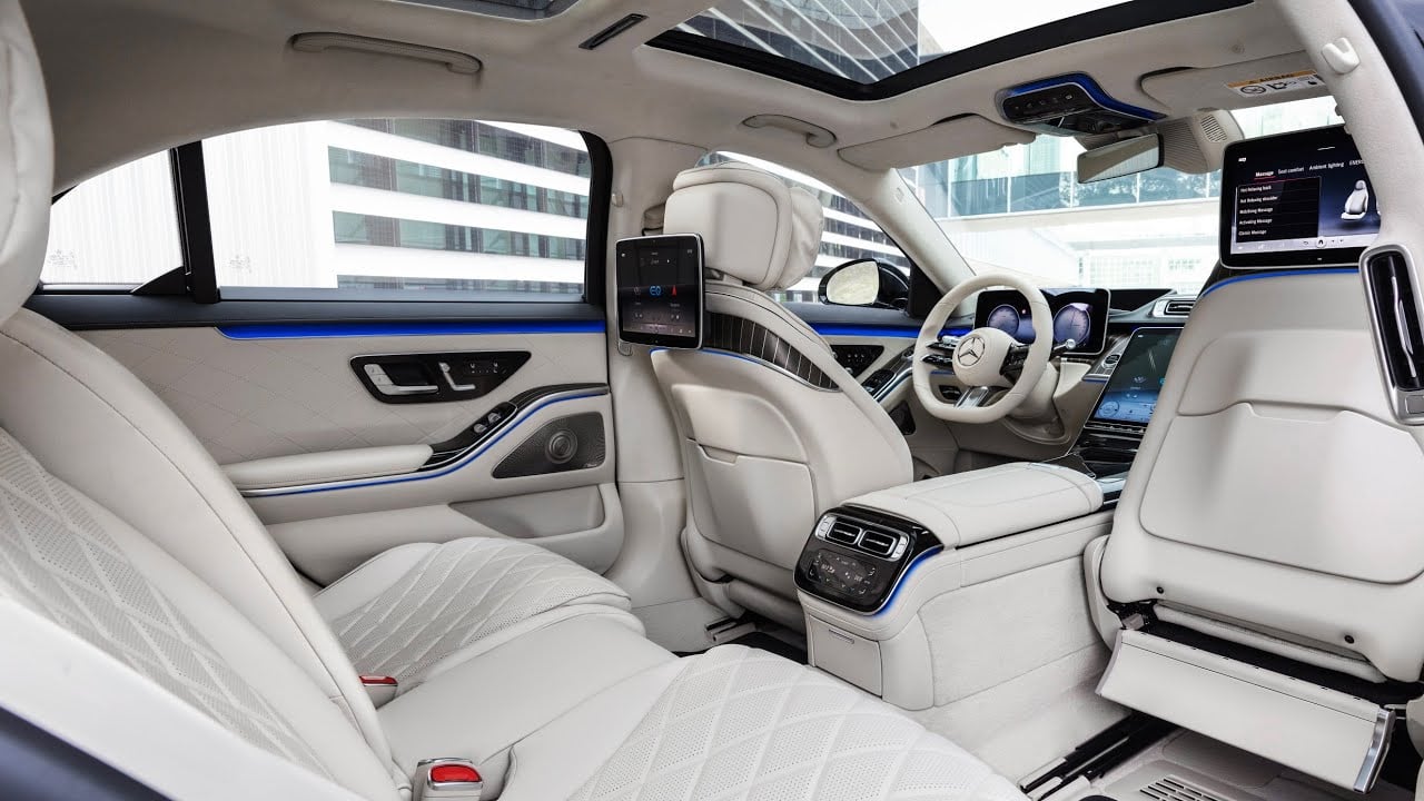 مرسيدس بنز S 580 interior - Seats