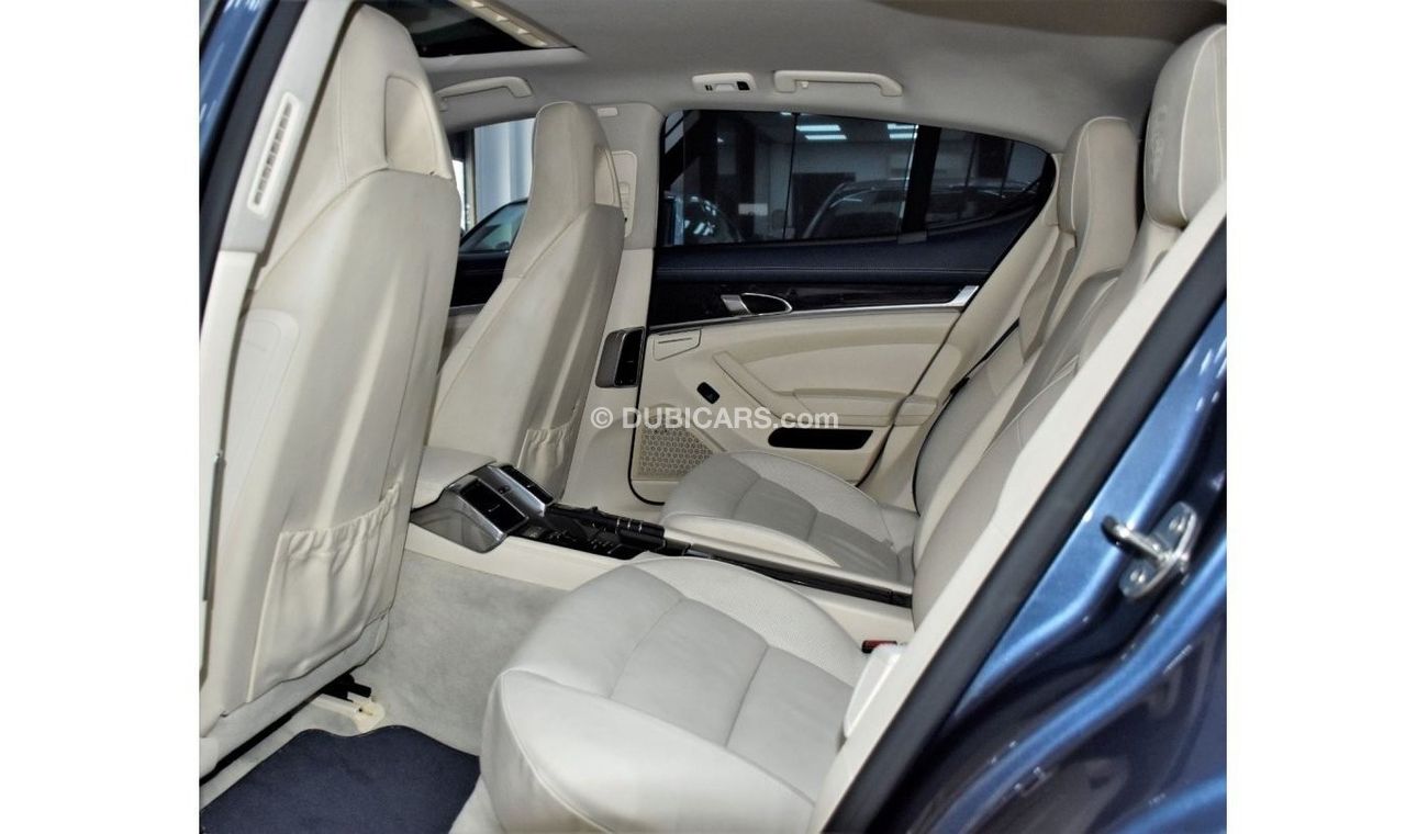 Porsche Panamera EXCELLENT DEAL for our Porsche Panamera 4S ( 2010 Model ) in Blue Color GCC Specs