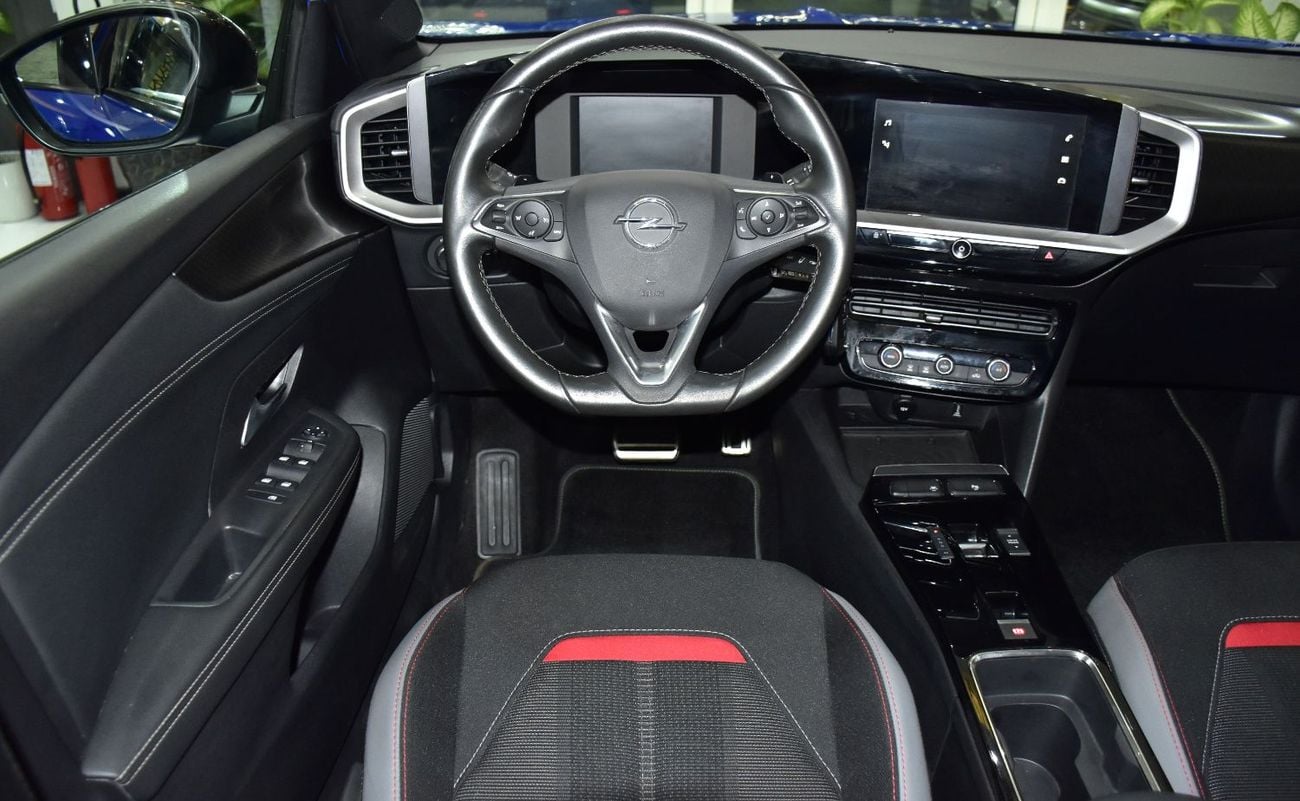 Opel Mokka EXCELLENT DEAL for our Opel Mokka 1.2L ( 2022 Model ) in Blue Color GCC Specs