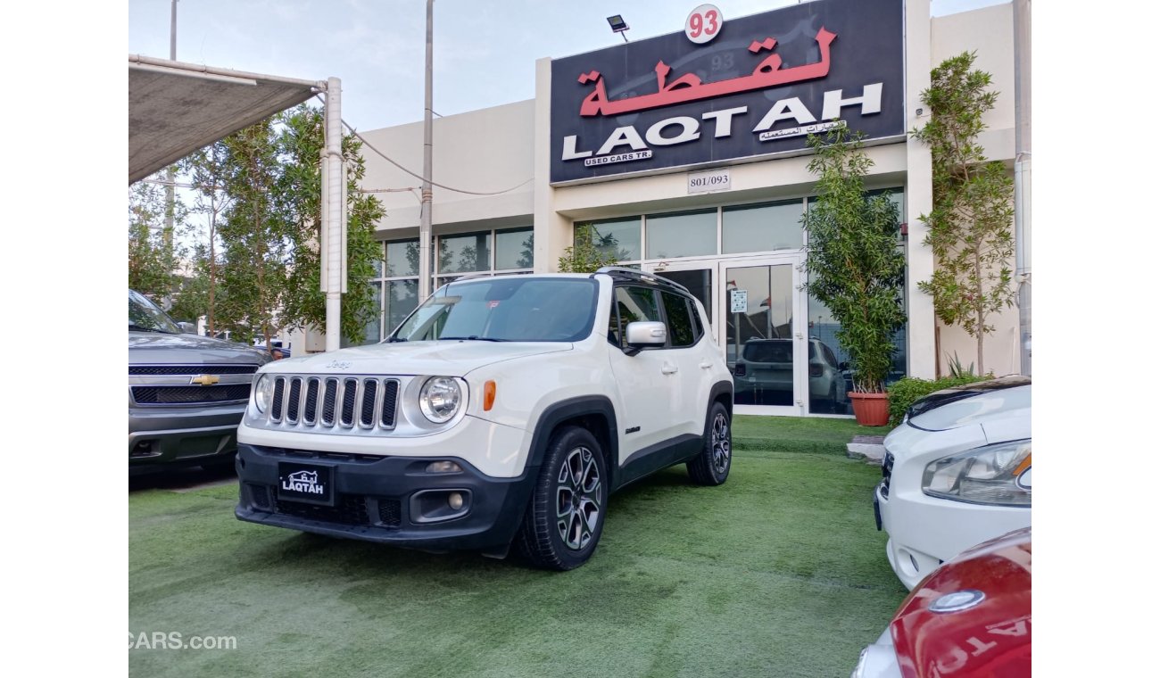 Jeep Renegade Imported model 2016 white color No. 2 cruise control control screen camera in excellent condition