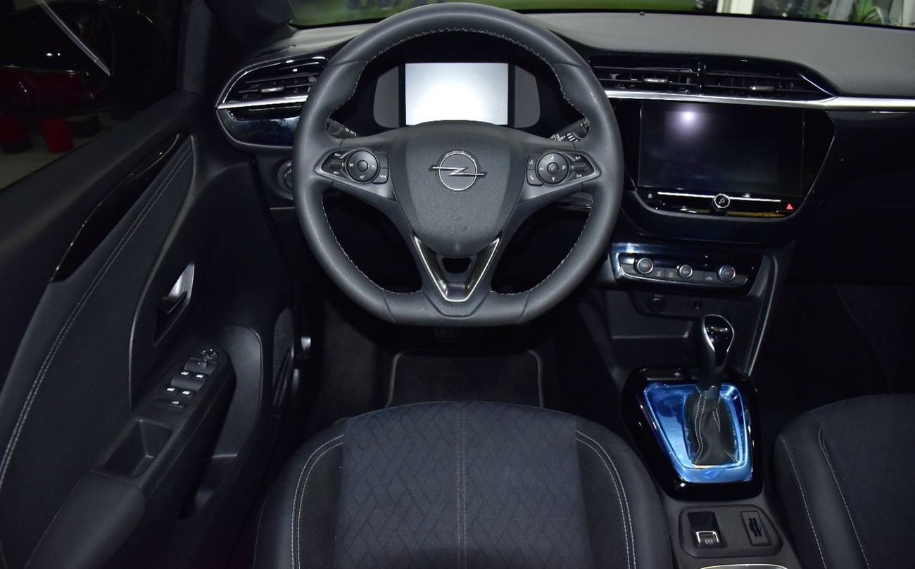 Opel Corsa EXCELLENT DEAL for our Opel Corsa 1.2L ( 2023 Model ) in Red Color GCC Specs