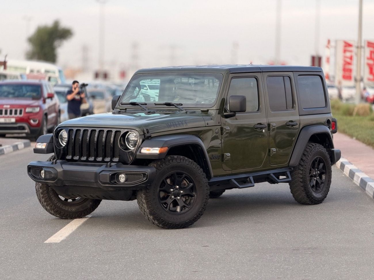 Jeep Wrangler Unlimited Sport S 2.0L A/T Sport 2.0L A/T Full Option