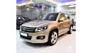 Volkswagen Tiguan AMAZING Volkswagen Tiguan R-Line 2016 Model!! in Gold Color! GCC Specs