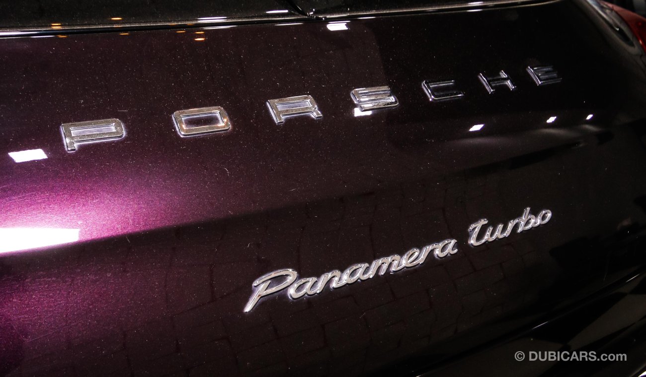 Porsche Panamera Turbo with 2 years of warranty